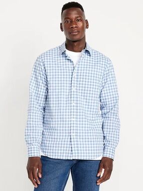 Classic Fit Gingham Shirt NWT